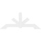 Ekena Millwork Vanguard Architectural Grade PVC Gable Bracket, 84"W x 35"H x 2"D x 6"F, 10/12 Pitch GBP084X35X0206VAN00 - alternate 2